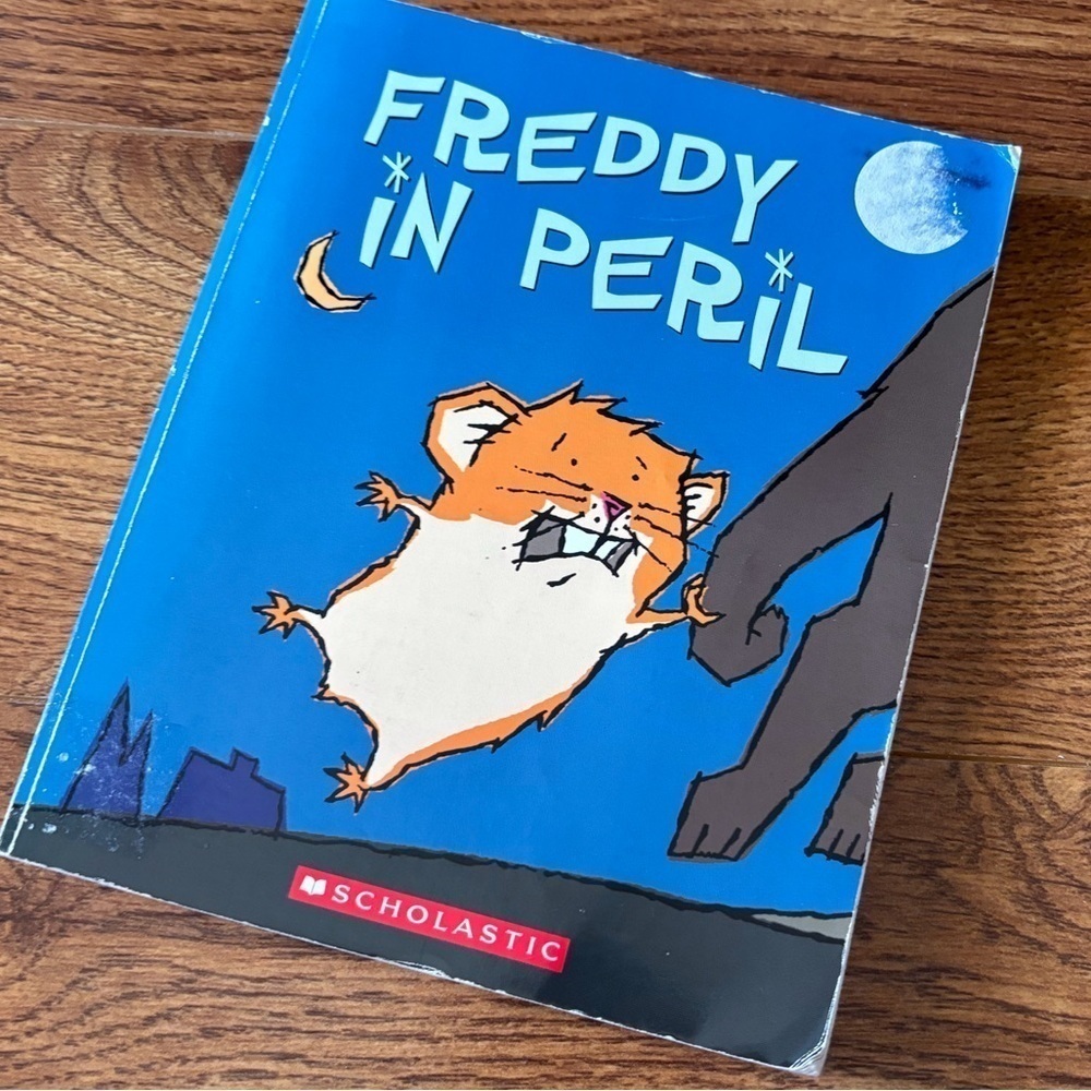 Freddy in Peril paperback book